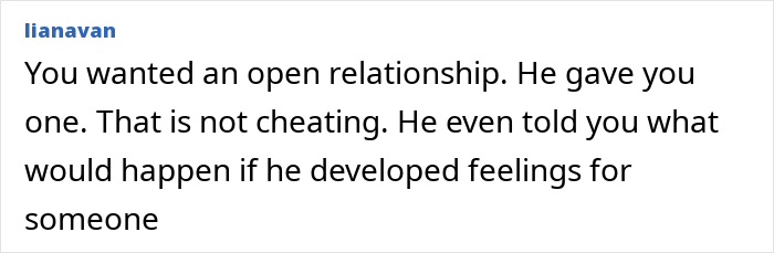 Woman Asks BF For Open Relationship Because She’s “Bored,” Regrets It When He Falls For Someone Else Woman Asks BF For Open Relationship Because She’s “Bored,” Regrets It When He Falls For Someone Else