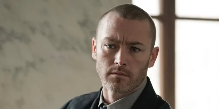 American actor Jake McLaughlin portraying Detective Michael Ormewood American actor Jake McLaughlin portraying Detective Michael Ormewood