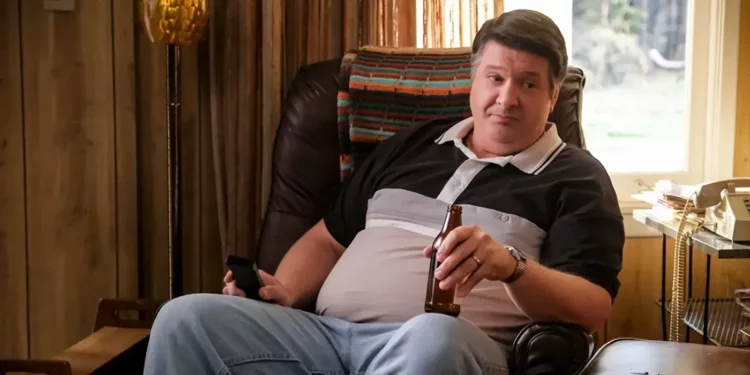 actor Lance Barber portraying the character George Cooper Sr. in the television series Young Sheldon actor Lance Barber portraying the character George Cooper Sr. in the television series Young Sheldon
