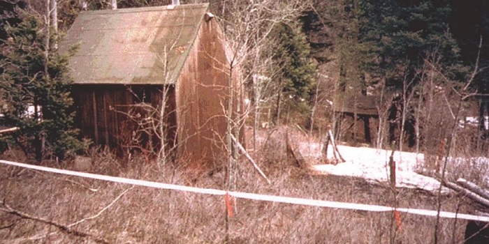Ted Kaczynski's cabin near Lincoln, Montana