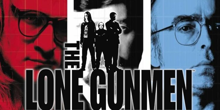 promotional artwork for The Lone Gunmen