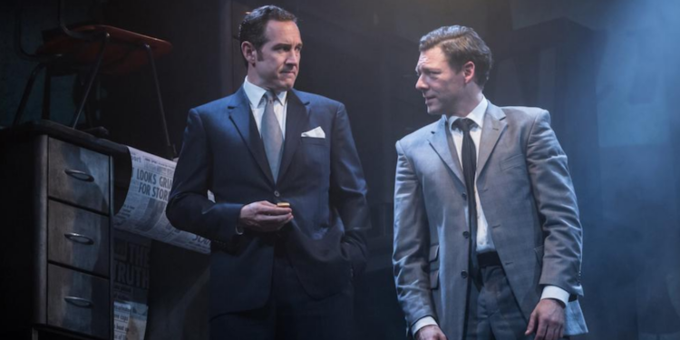 Bertie Carvel and Richard Coyle in ‘Ink’ Bertie Carvel and Richard Coyle in ‘Ink’