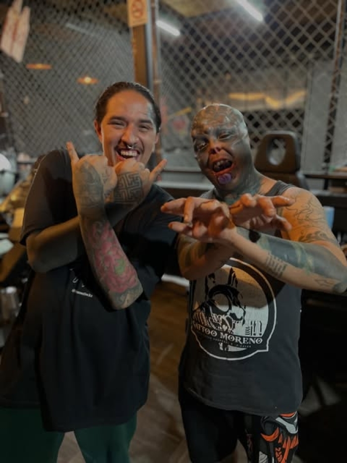 Man Undergoes Extreme Body Modifications&mdash;Including Cutting His Fingers And Nose&mdash;To Become &ldquo;The Amphibian Man&rdquo;