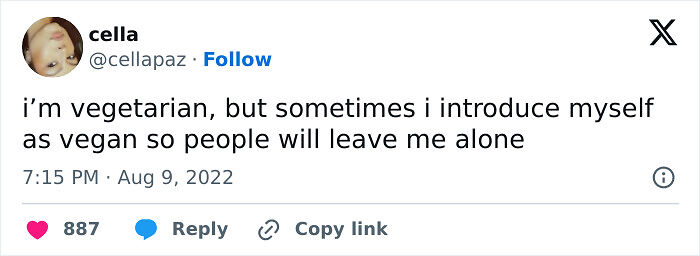 65 Funny Vegetarian Tweets For Those Who Are Tired Of Explaining Their Diet For The 100th Time
