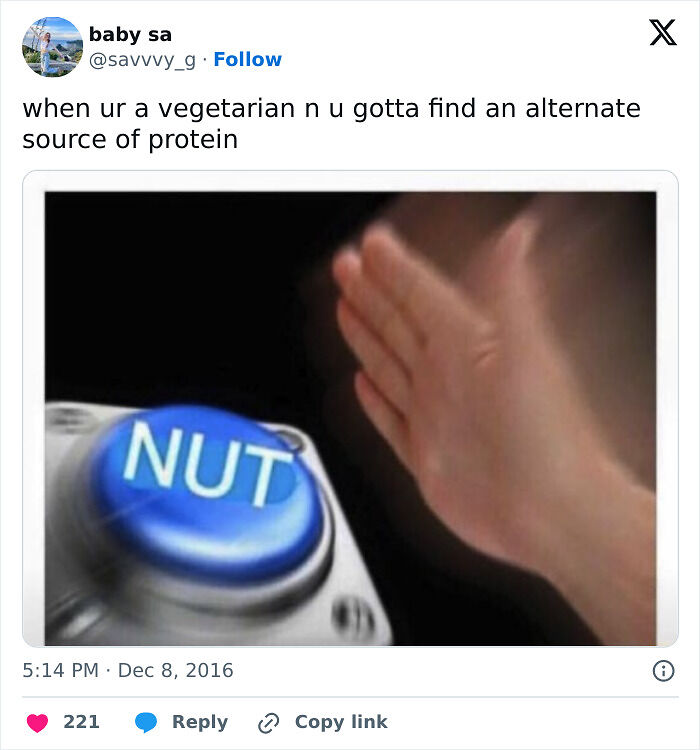 65 Funny Vegetarian Tweets For Those Who Are Tired Of Explaining Their Diet For The 100th Time