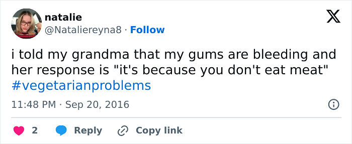 65 Funny Vegetarian Tweets For Those Who Are Tired Of Explaining Their Diet For The 100th Time