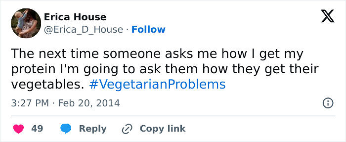 65 Funny Vegetarian Tweets For Those Who Are Tired Of Explaining Their Diet For The 100th Time