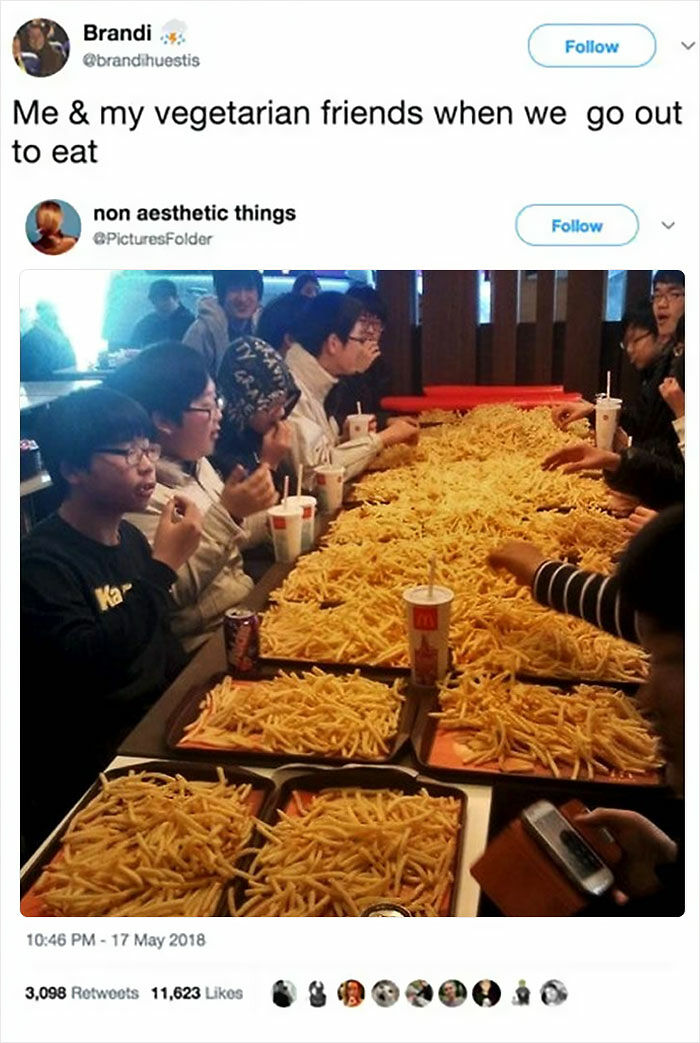 65 Funny Vegetarian Tweets For Those Who Are Tired Of Explaining Their Diet For The 100th Time