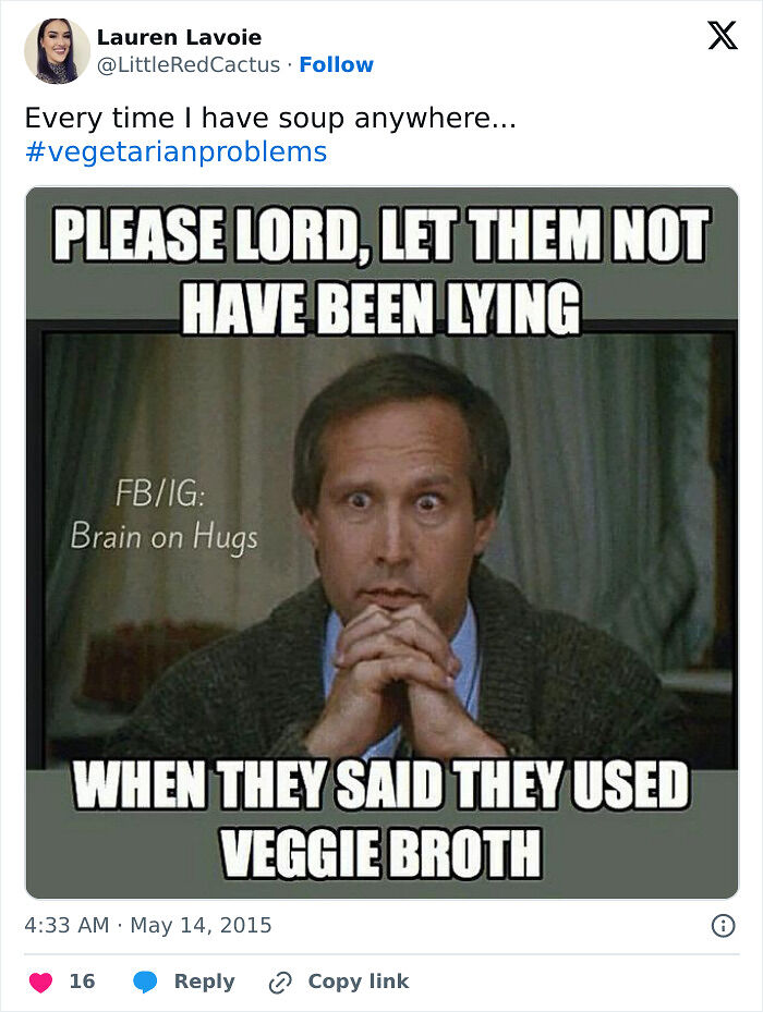 65 Funny Vegetarian Tweets For Those Who Are Tired Of Explaining Their Diet For The 100th Time