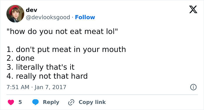 65 Funny Vegetarian Tweets For Those Who Are Tired Of Explaining Their Diet For The 100th Time