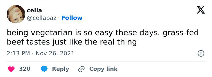 65 Funny Vegetarian Tweets For Those Who Are Tired Of Explaining Their Diet For The 100th Time