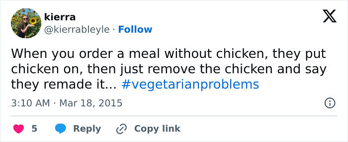 65 Funny Vegetarian Tweets For Those Who Are Tired Of Explaining Their Diet For The 100th Time