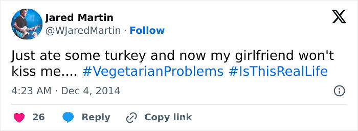 65 Funny Vegetarian Tweets For Those Who Are Tired Of Explaining Their Diet For The 100th Time