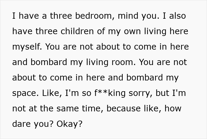 Pregnant Sister Furious That Woman Won’t Take Her And Her 6 Kids In