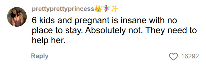 Pregnant Sister Furious That Woman Won’t Take Her And Her 6 Kids In