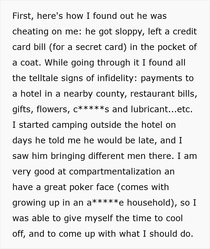 Wife Realizes Husband Is Cheating With Men, Doesn’t Do Anything About It Until He Takes It Too Far Wife Realizes Husband Is Cheating With Men, Doesn’t Do Anything About It Until He Takes It Too Far