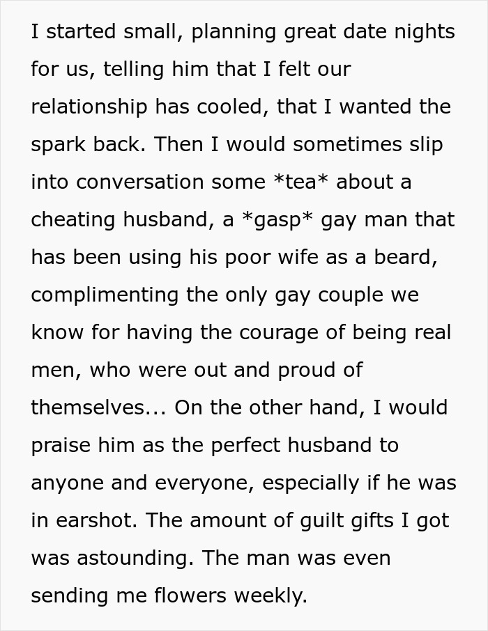 Wife Realizes Husband Is Cheating With Men, Doesn’t Do Anything About It Until He Takes It Too Far Wife Realizes Husband Is Cheating With Men, Doesn’t Do Anything About It Until He Takes It Too Far