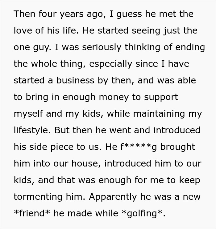 Wife Realizes Husband Is Cheating With Men, Doesn’t Do Anything About It Until He Takes It Too Far Wife Realizes Husband Is Cheating With Men, Doesn’t Do Anything About It Until He Takes It Too Far
