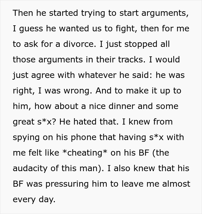 Wife Realizes Husband Is Cheating With Men, Doesn’t Do Anything About It Until He Takes It Too Far Wife Realizes Husband Is Cheating With Men, Doesn’t Do Anything About It Until He Takes It Too Far