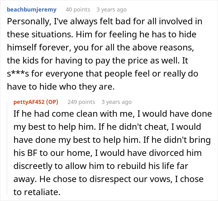 Wife Realizes Husband Is Cheating With Men, Doesn’t Do Anything About It Until He Takes It Too Far Wife Realizes Husband Is Cheating With Men, Doesn’t Do Anything About It Until He Takes It Too Far