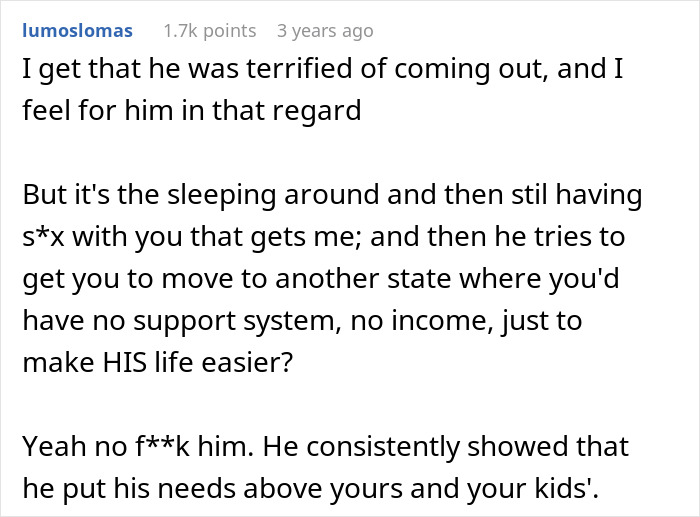 Wife Realizes Husband Is Cheating With Men, Doesn’t Do Anything About It Until He Takes It Too Far Wife Realizes Husband Is Cheating With Men, Doesn’t Do Anything About It Until He Takes It Too Far