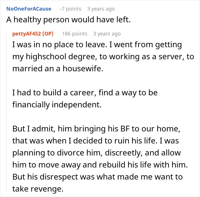 Wife Realizes Husband Is Cheating With Men, Doesn’t Do Anything About It Until He Takes It Too Far Wife Realizes Husband Is Cheating With Men, Doesn’t Do Anything About It Until He Takes It Too Far