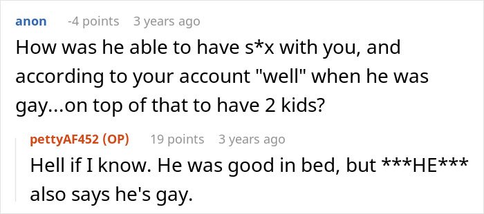 Wife Realizes Husband Is Cheating With Men, Doesn’t Do Anything About It Until He Takes It Too Far Wife Realizes Husband Is Cheating With Men, Doesn’t Do Anything About It Until He Takes It Too Far