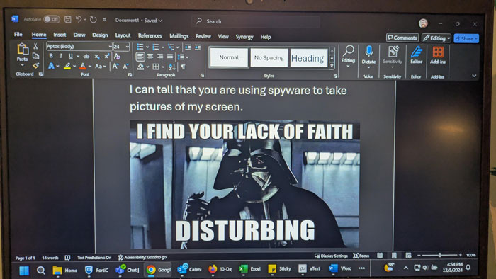 Employee Suspects Boss Is Screenshotting Their Laptop After Noticing Suspicious Blinks, Has Fun With It