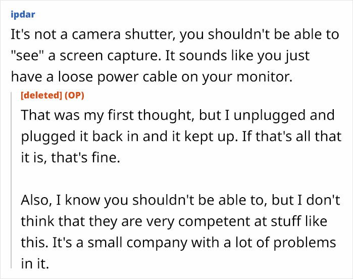 Employee Suspects Boss Is Screenshotting Their Laptop After Noticing Suspicious Blinks, Has Fun With It