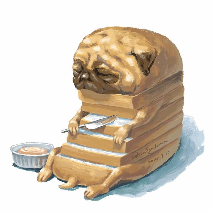 63 Illustrations By Nelson Syndrome That Turn Famous Paintings Into Animal-Filled Parodies