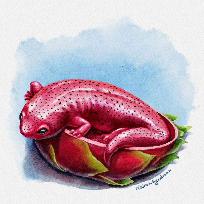 63 Illustrations By Nelson Syndrome That Turn Famous Paintings Into Animal-Filled Parodies