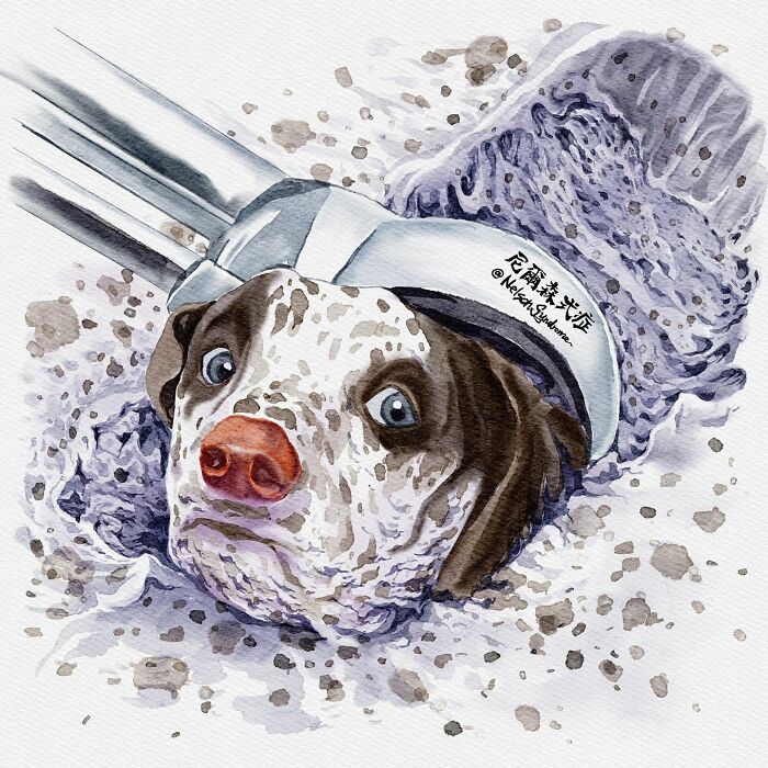 63 Illustrations By Nelson Syndrome That Turn Famous Paintings Into Animal-Filled Parodies