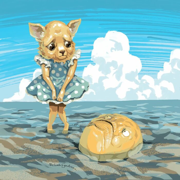63 Illustrations By Nelson Syndrome That Turn Famous Paintings Into Animal-Filled Parodies