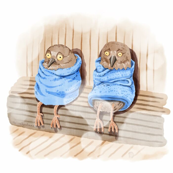 63 Illustrations By Nelson Syndrome That Turn Famous Paintings Into Animal-Filled Parodies