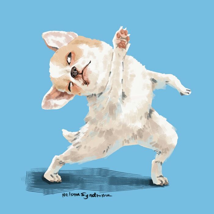 63 Illustrations By Nelson Syndrome That Turn Famous Paintings Into Animal-Filled Parodies