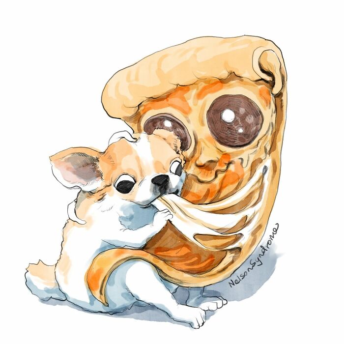 63 Illustrations By Nelson Syndrome That Turn Famous Paintings Into Animal-Filled Parodies