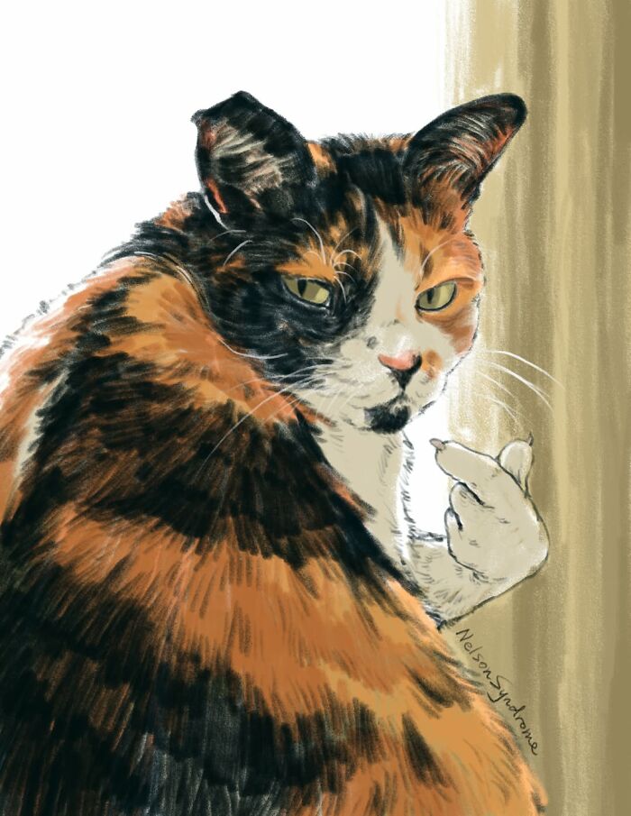 63 Illustrations By Nelson Syndrome That Turn Famous Paintings Into Animal-Filled Parodies