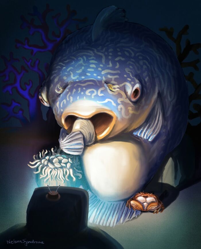 63 Illustrations By Nelson Syndrome That Turn Famous Paintings Into Animal-Filled Parodies