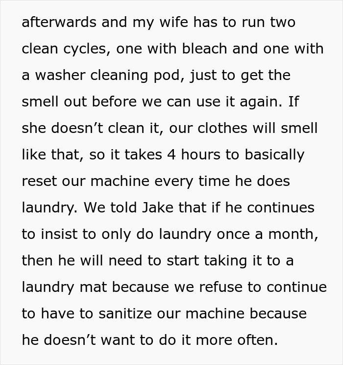 Grown Man Hates Doing Laundry, Doesn’t Understand Why His Family Calls Him Out On His Stinky Clothes Grown Man Hates Doing Laundry, Doesn’t Understand Why His Family Calls Him Out On His Stinky Clothes