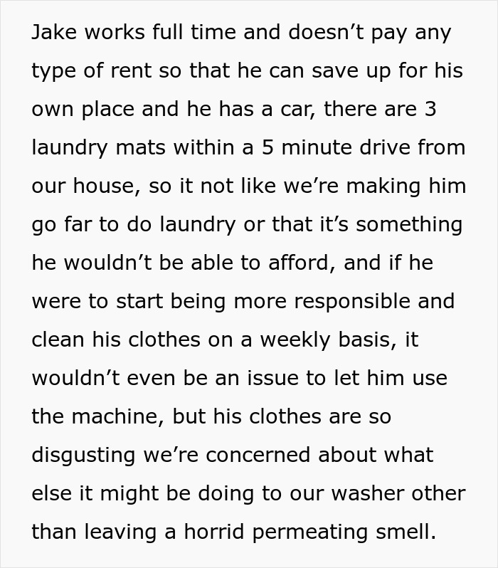 Grown Man Hates Doing Laundry, Doesn’t Understand Why His Family Calls Him Out On His Stinky Clothes Grown Man Hates Doing Laundry, Doesn’t Understand Why His Family Calls Him Out On His Stinky Clothes