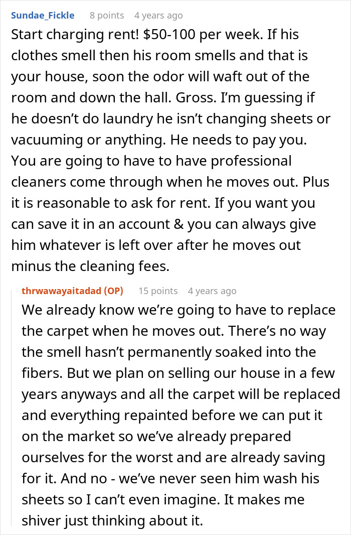 Grown Man Hates Doing Laundry, Doesn’t Understand Why His Family Calls Him Out On His Stinky Clothes Grown Man Hates Doing Laundry, Doesn’t Understand Why His Family Calls Him Out On His Stinky Clothes