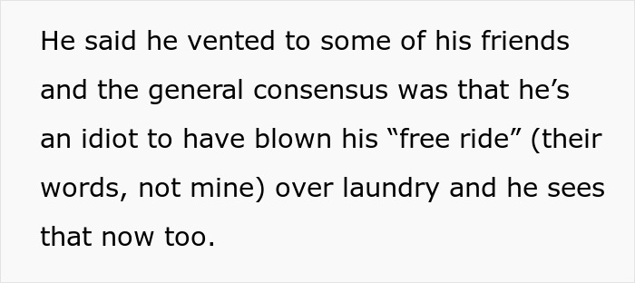 Grown Man Hates Doing Laundry, Doesn’t Understand Why His Family Calls Him Out On His Stinky Clothes Grown Man Hates Doing Laundry, Doesn’t Understand Why His Family Calls Him Out On His Stinky Clothes