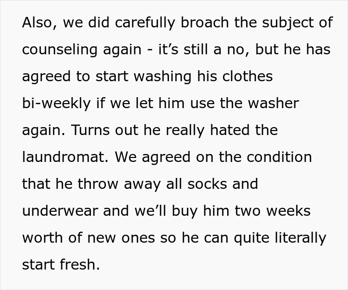 Grown Man Hates Doing Laundry, Doesn’t Understand Why His Family Calls Him Out On His Stinky Clothes Grown Man Hates Doing Laundry, Doesn’t Understand Why His Family Calls Him Out On His Stinky Clothes