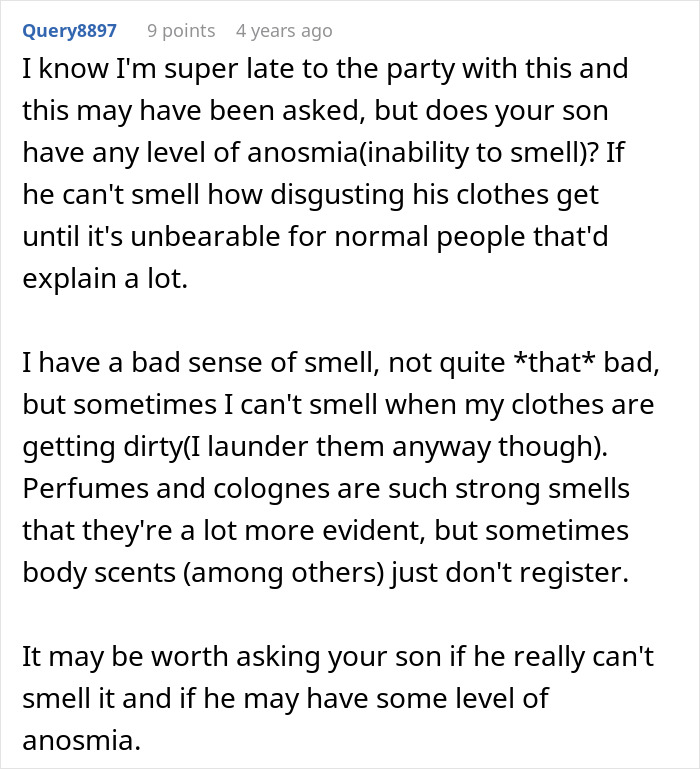 Grown Man Hates Doing Laundry, Doesn’t Understand Why His Family Calls Him Out On His Stinky Clothes Grown Man Hates Doing Laundry, Doesn’t Understand Why His Family Calls Him Out On His Stinky Clothes