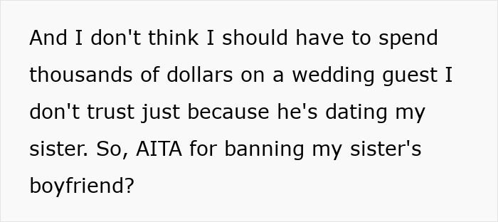 Bride Was Never Fond Of Her Sister’s Charming Boyfriend, Then Learns Why Her Gut Feeling Was Right