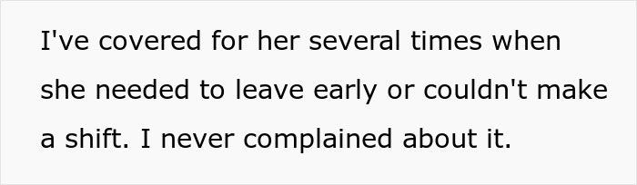 Mom Of Two Tries To Make Her Childcare Problem Her Coworker’s Responsibility, Balks At His Reaction Mom Of Two Tries To Make Her Childcare Problem Her Coworker’s Responsibility, Balks At His Reaction