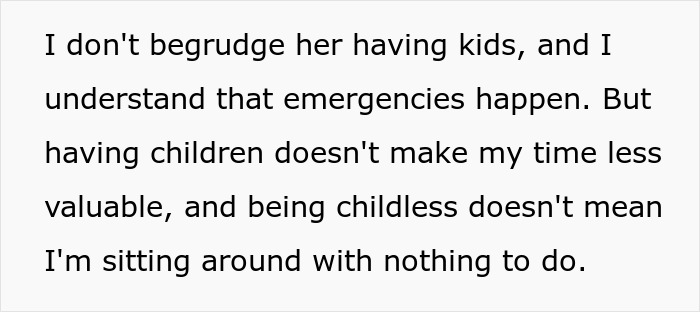 Mom Of Two Tries To Make Her Childcare Problem Her Coworker’s Responsibility, Balks At His Reaction Mom Of Two Tries To Make Her Childcare Problem Her Coworker’s Responsibility, Balks At His Reaction