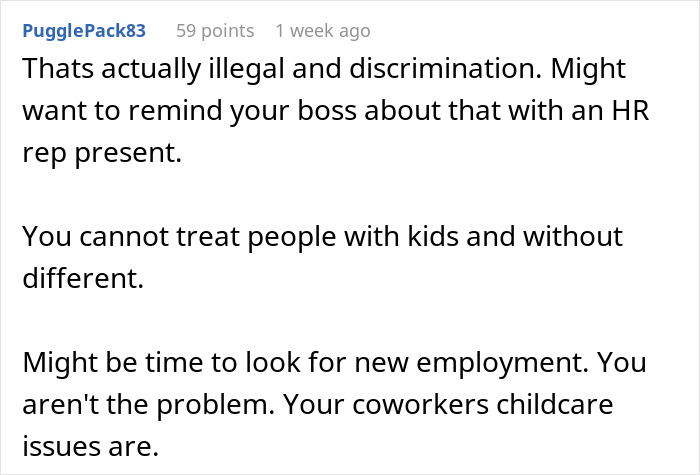 Mom Of Two Tries To Make Her Childcare Problem Her Coworker’s Responsibility, Balks At His Reaction Mom Of Two Tries To Make Her Childcare Problem Her Coworker’s Responsibility, Balks At His Reaction
