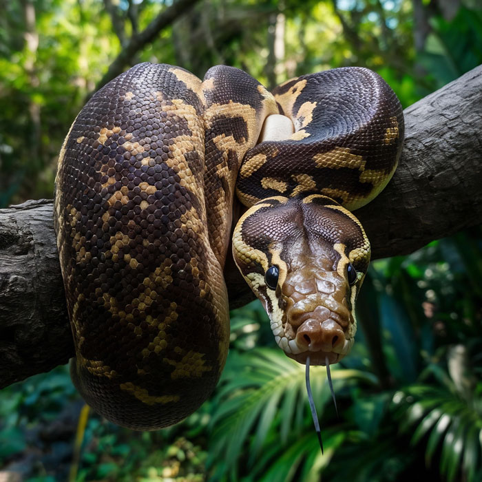 Man Lets A Giant Snake Try To Swallow Him, Says A Much Smaller Animal Hurt Far More Man Lets A Giant Snake Try To Swallow Him, Says A Much Smaller Animal Hurt Far More