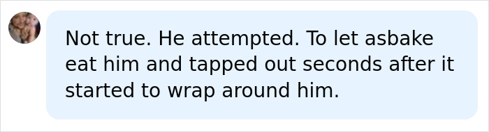 Man Lets A Giant Snake Try To Swallow Him, Says A Much Smaller Animal Hurt Far More Man Lets A Giant Snake Try To Swallow Him, Says A Much Smaller Animal Hurt Far More
